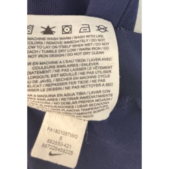 Nike Men's Paris St. Germain‎ Pullover Hoodie Sweatshirt Blue • 892550 • Small - Picture 6 of 6